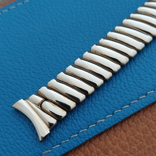 17.2mm Foster 10k Gold-Filled 1950s Short Classic Stretch NOS Vintage Watch Band