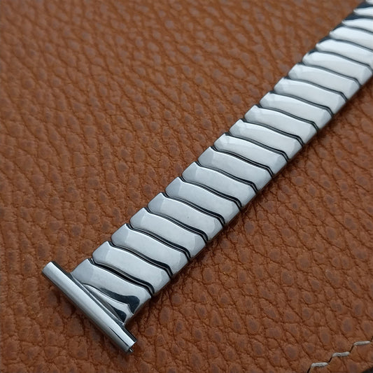 19mm 17mm 15mm Foster Stainless Steel Classic Stretch 1950s Unused Watch Band