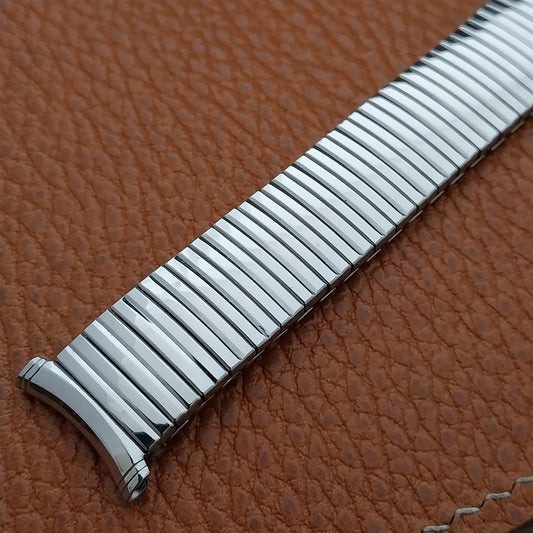 Vintage Short 19mm 18mm 17mm Stainless 1969 Speidel Linesman Unused Watch Band