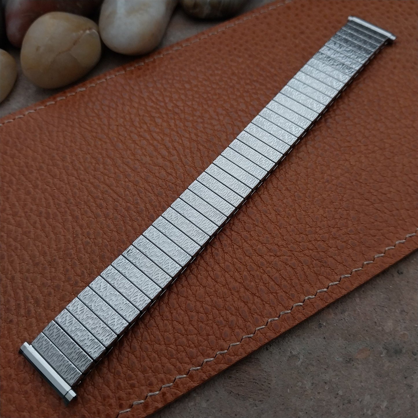 JB Champion 6" Stainless Steel Expansion 1970s Vintage Watch Band 16mm 18mm 19mm
