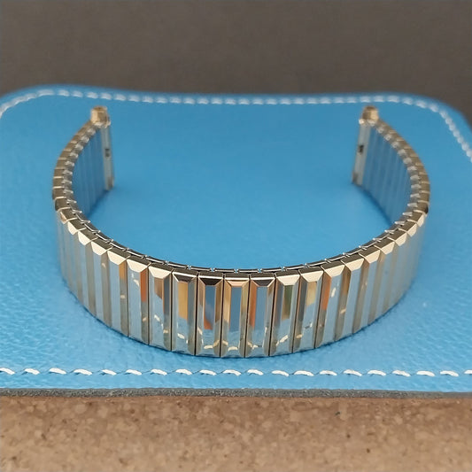 Vintage Long 17mm 18mm 19mm 1970s RGP Gold Speidel Fullback Unused Watchband