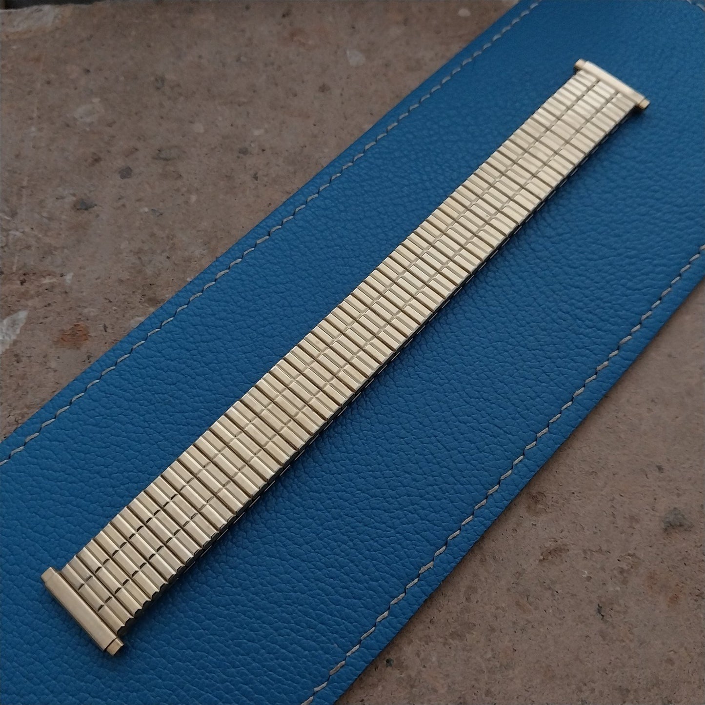 16mm 18mm 19mm Classic Speidel Gold RGP long Expansion 1970s Unused Watch Band