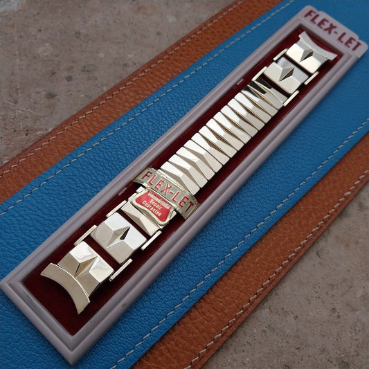 1955 Flex-Let Director 10k Yellow Gold-Fill Expansion Unused Vintage Watch Band