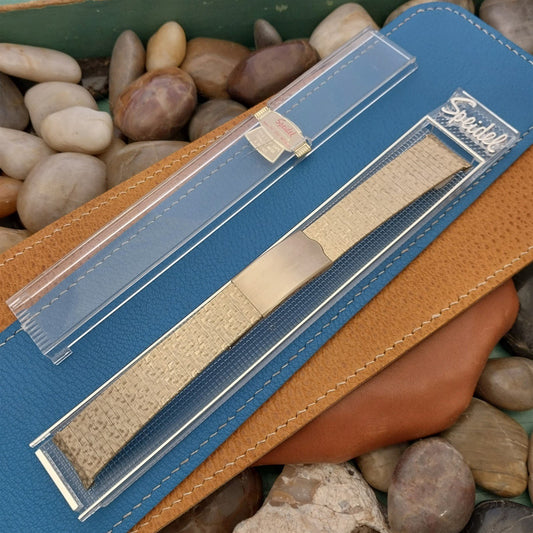19mm 18mm Speidel Gold-Filled Man of The World Classic 1960s Vintage Watch Band