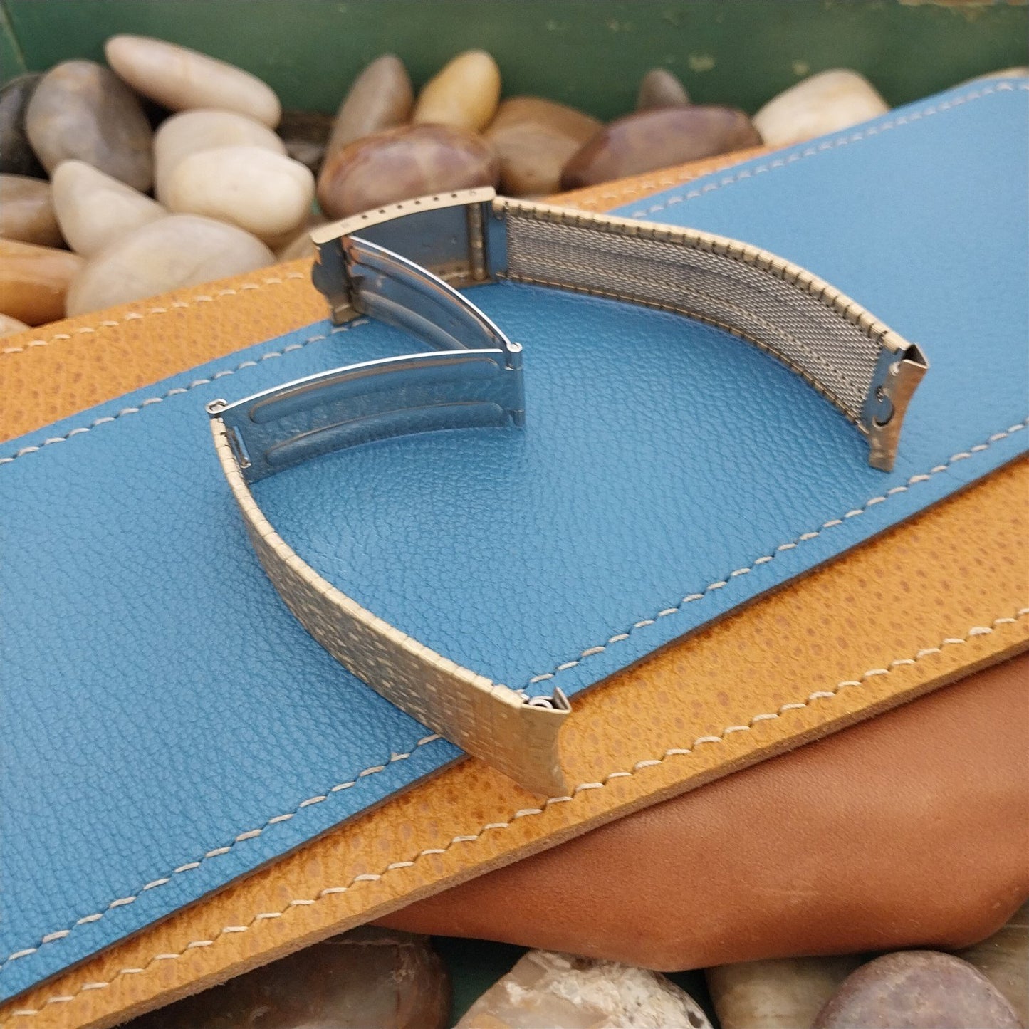 19mm 18mm Speidel Gold-Filled Man of The World Classic 1960s Vintage Watch Band