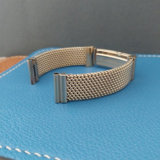5/8" JB Champion 1940s 12K Yellow Gold-Filled Mesh Unused Vintage Watch Band