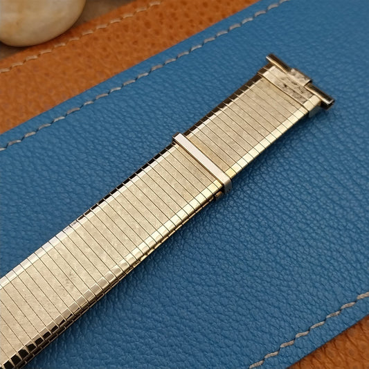 1960s JB Champion 10k gf Florentine Sliding-Clasp Unused Vintage Watch Band