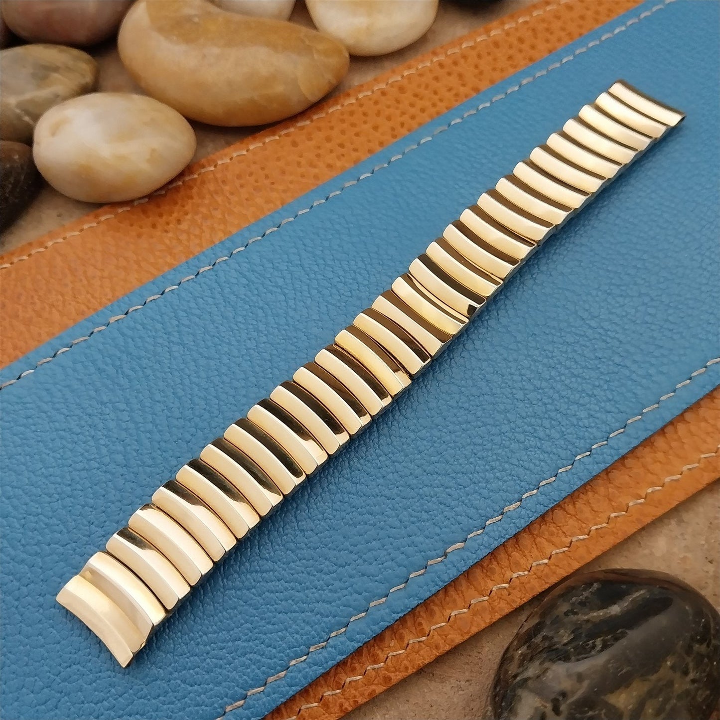 5/8" 12k Gold-Filled Elgin USA Expansion nos Unused 1950s Vintage Watch Band