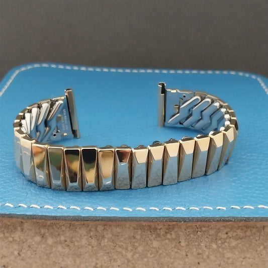 3/4" 12k Gold-Filled Hadley Elgin Expansion nos 1950s Vintage Watch Band