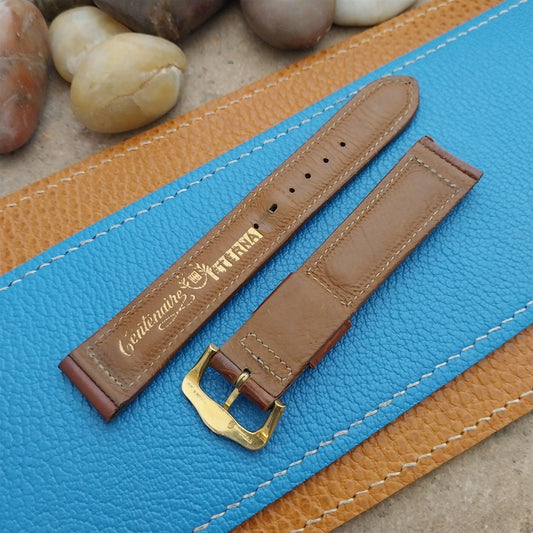 17mm Eterna Centenaire 1950s Vintage Unused Classic Watch Strap & Logo Buckle