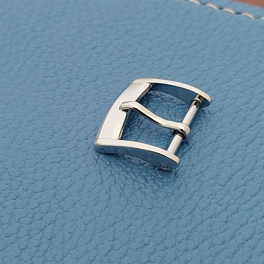 Swiss Classic 14mm Old-Stock Silver-Tone Unused nos Vintage Watch Band Buckle