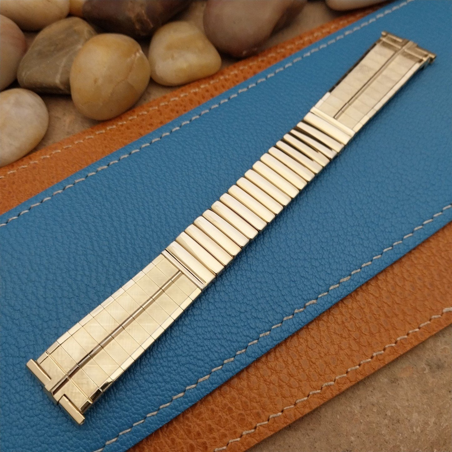 JB Champion 19mm 18mm 17mm Gold-Filled mcm Unused 1960s Vintage Watch Band