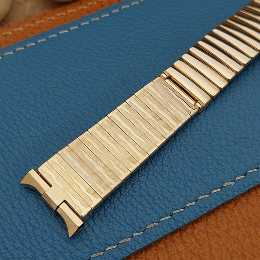 JB Champion 19mm 18mm 17mm Gold-Filled mcm Unused 1960s Vintage Watch Band