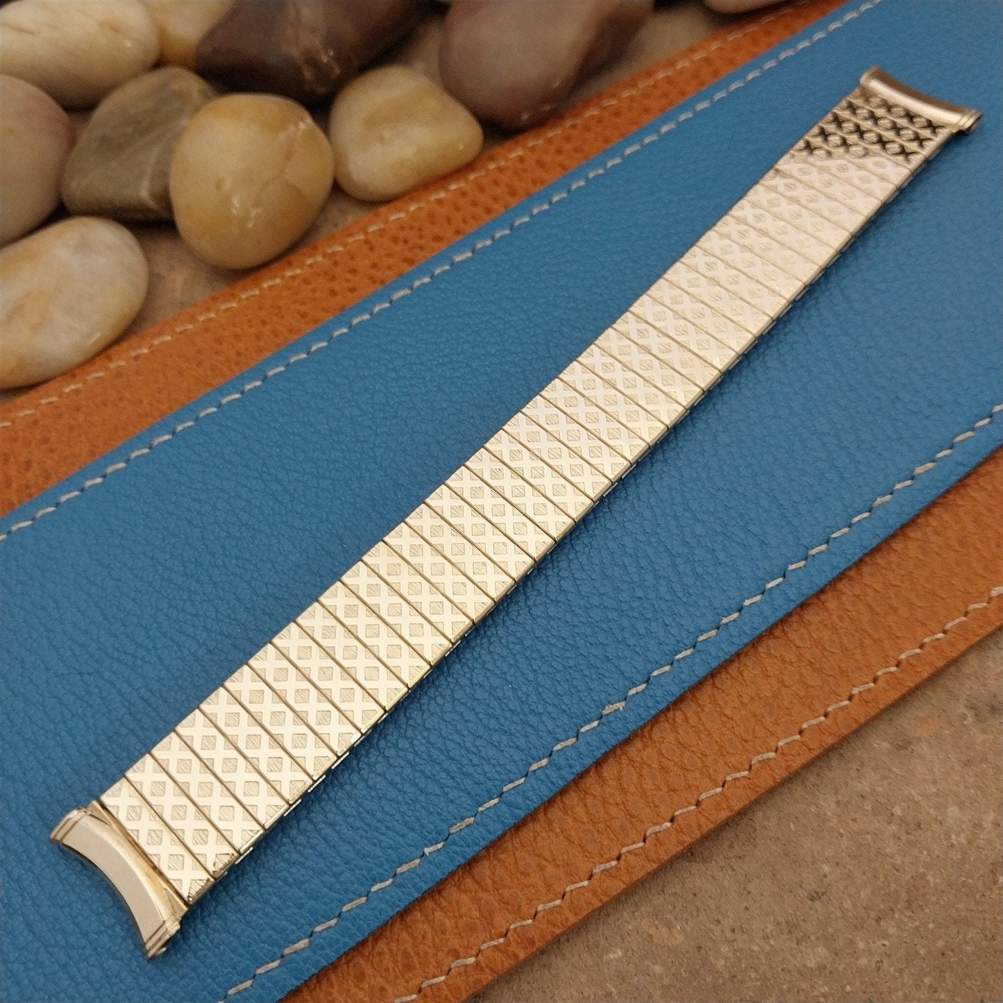 Vintage 19mm 18mm 17mm Kreisler USA Long Gold-Filled Classic 1960s Watch Band