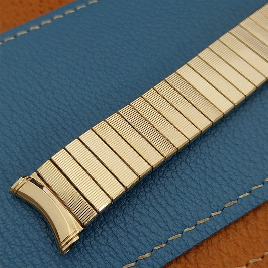 19mm 18mm 17mm Kreisler Long Gold-Filled Unused Classic 1960s Vintage Watch Band