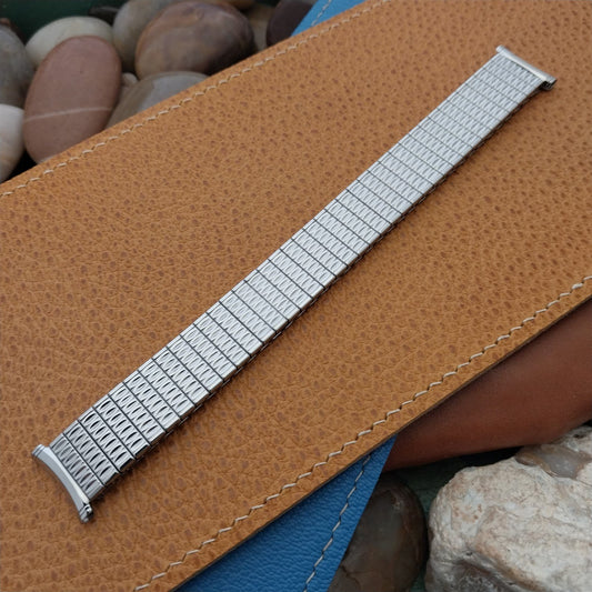 19mm 18mm 16mm Speidel Polaris Stainless Steel Unused 1970 Vintage Watch Band