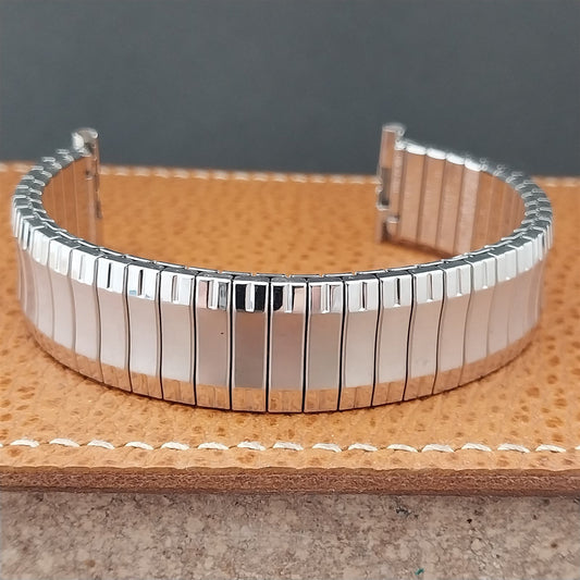 Vintage 1959 White Gold-Filled 19mm 18mm 16mm Unused Speidel Classic Watch Band
