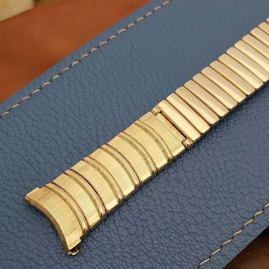 19mm JB Champion 19mm 10k Gold-Filled MCM nos Unused 1960s Vintage Watch Band