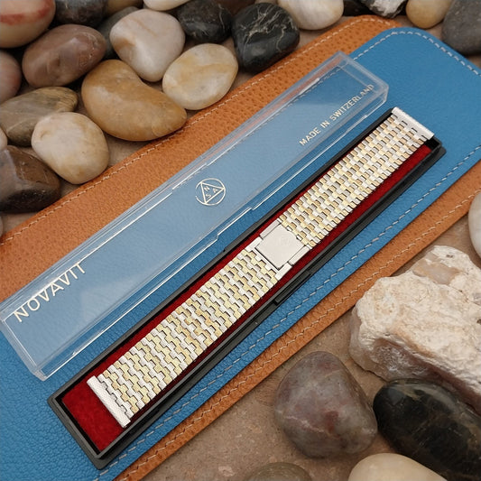 17.2mm JB Champion USA Gold-Filled Expansion Unused nos 1960s Vintage Watch Band