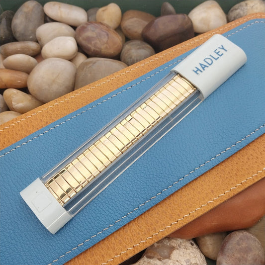 17.2mm 12k Gold-Filled Hadley Elgin Classic nos Unused 1950s Vintage Watch Band
