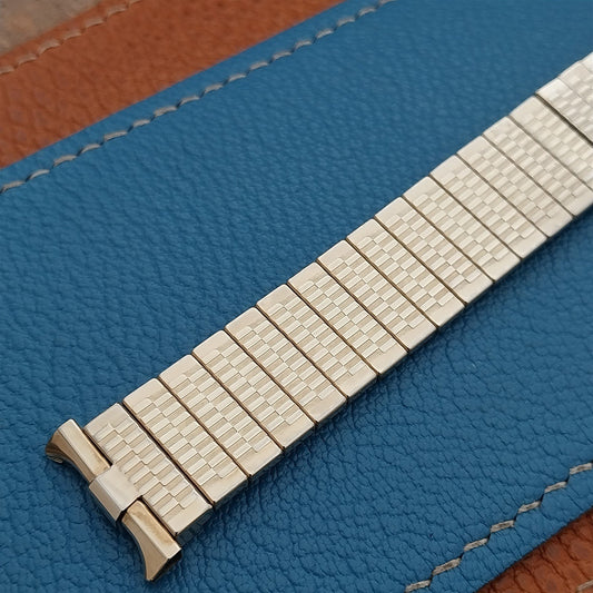 Vintage JB Champion 19mm 18mm 17mm Gold Fill Stretch Classic 1960s Watch Band