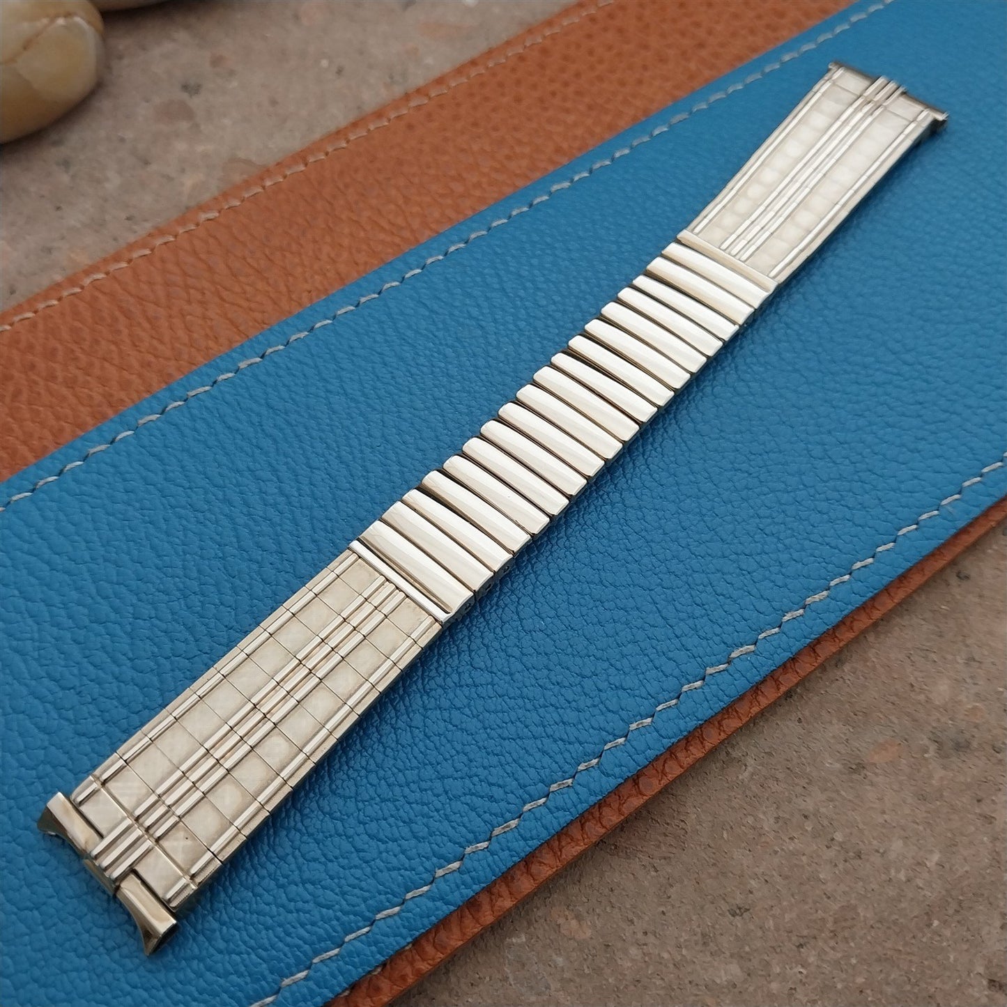 17mm 18mm 19mm JB Champion Gold-Filled Florentine Unused 60s Vintage Watch Band