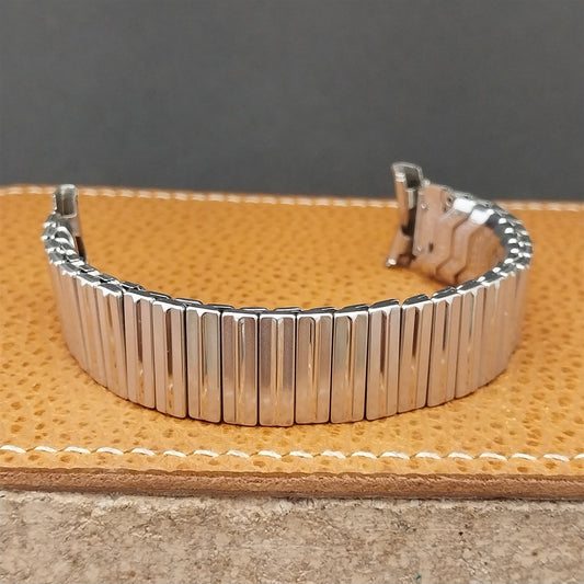 1950s Duchess USA Stainless Steel nos 19mm 18mm Expansion Vintage Watch Band