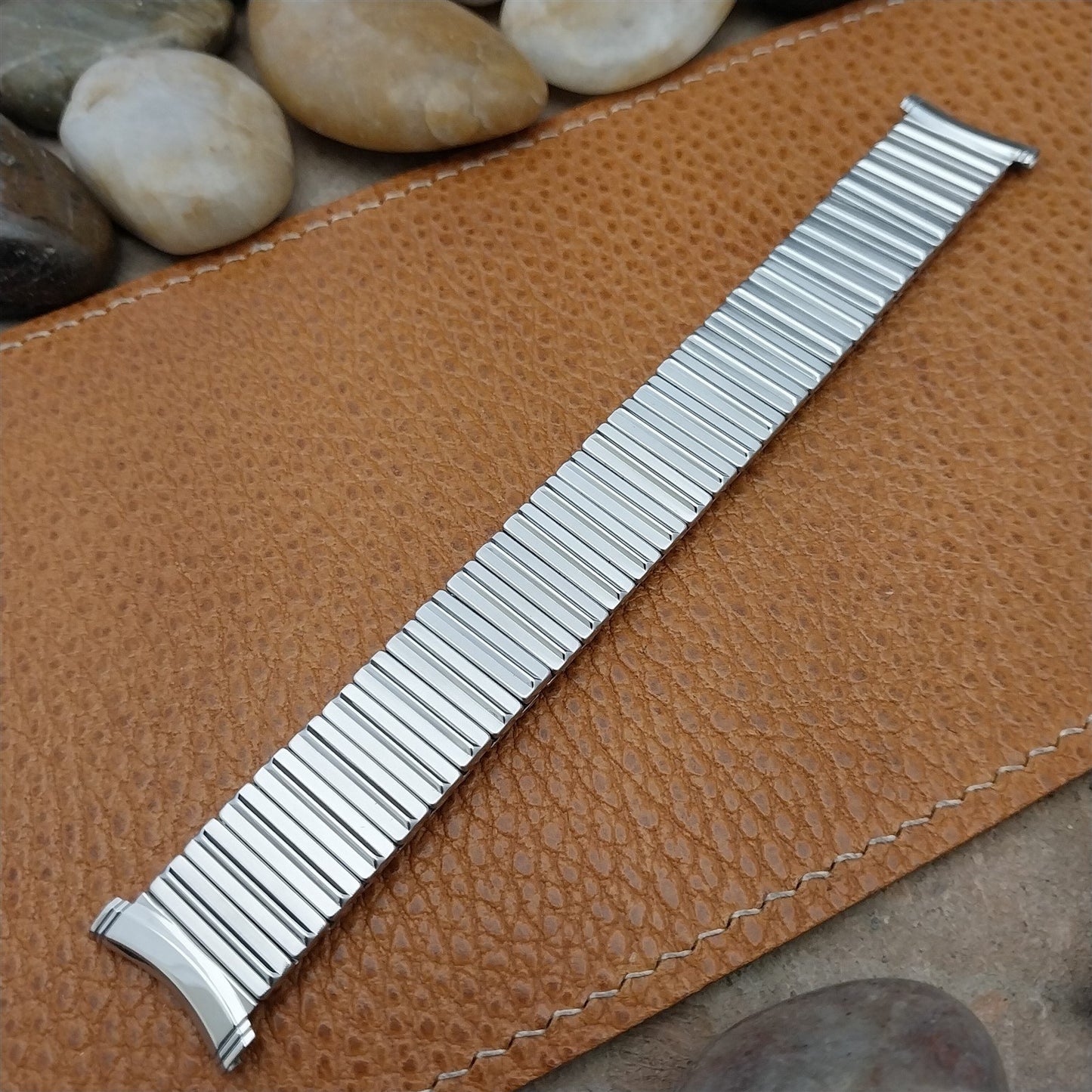 1950s Duchess USA Stainless Steel nos 19mm 18mm Expansion Vintage Watch Band