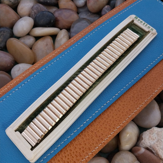 12k Gold-Filled 1940s Bretton Classic 5/8" nos Vintage Watch Band