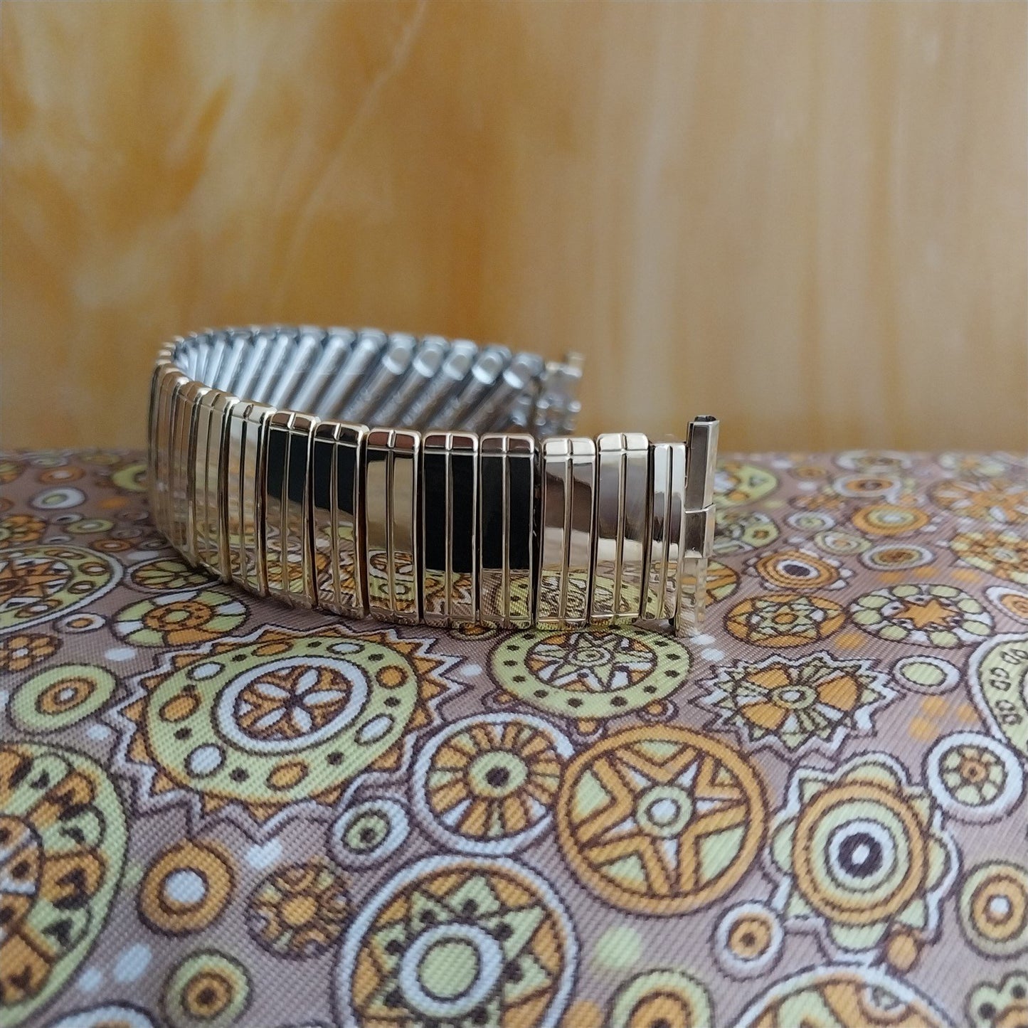 19mm 18mm 10k Gold-Filled JB Champion USA Expansion 1960s nos Vintage Watch Band