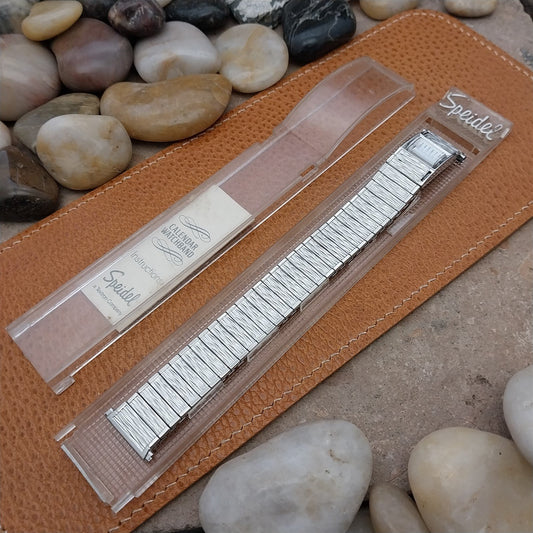 19mm 18mm Speidel Valencia Perpetual Calendar Stainless Steel Vintage Watch Band