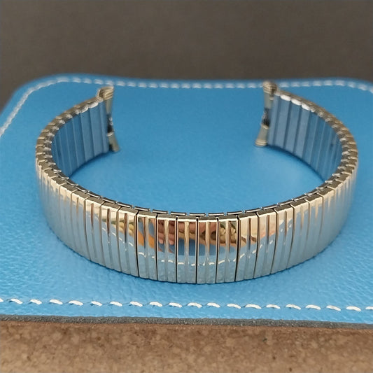 Extra Long 1968 Speidel USA 10k Gold-Filled Linesman Unused Vintage Watch Band