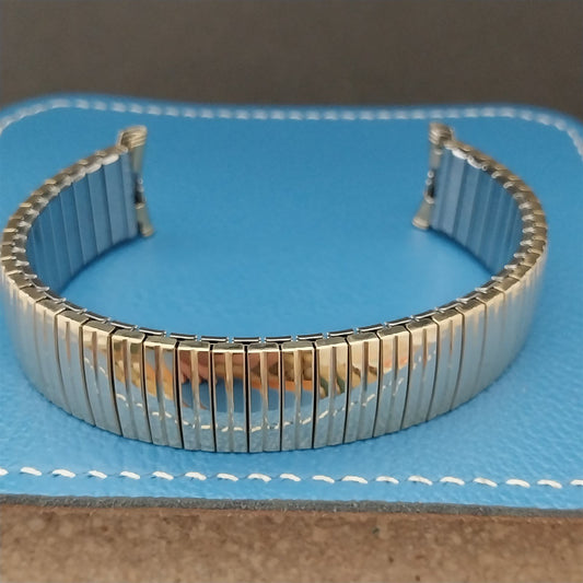 Extra Long Speidel USA 10k Gold-Filled Linesman 1968 Unused Vintage Watch Band