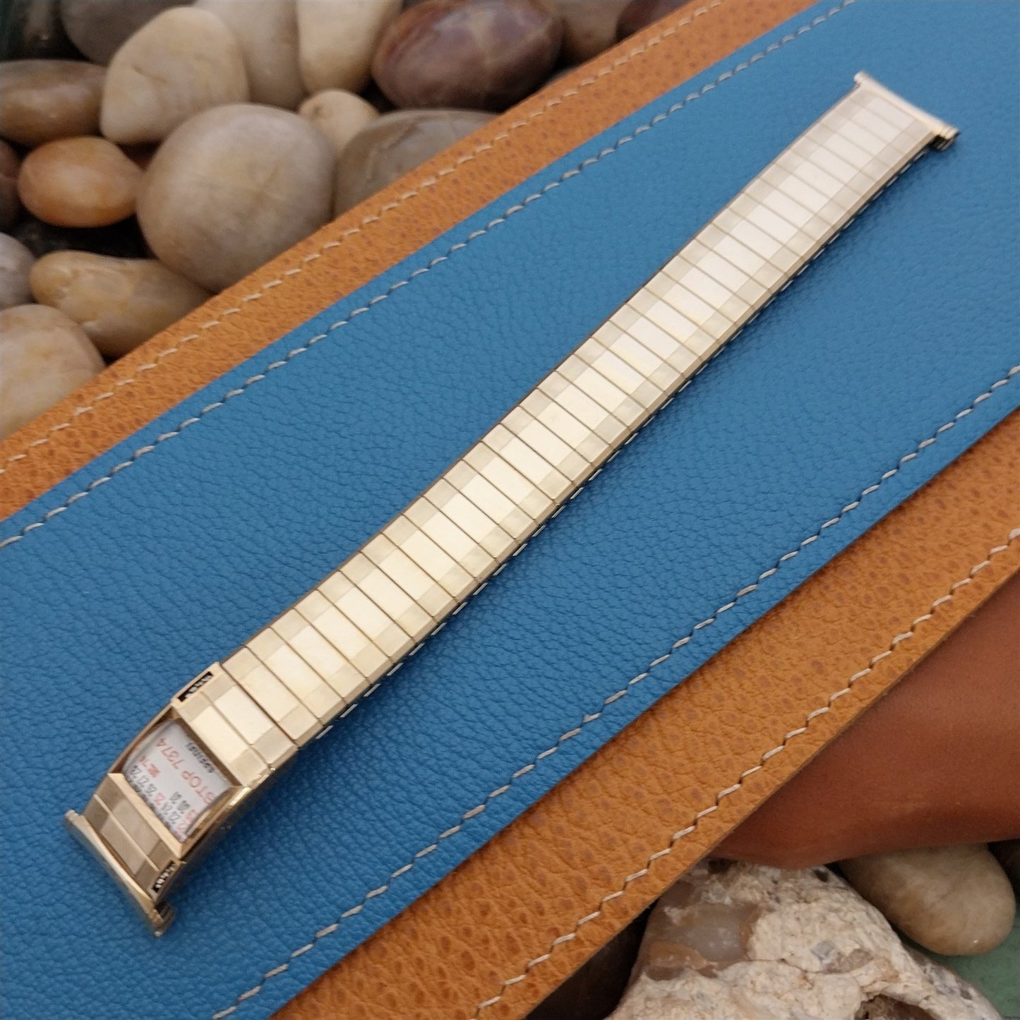 10k Gold-Filled Speidel Sun Valley 1973-1974 Calendar Unused Vintage Watch Band