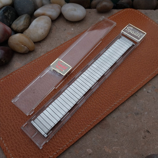 Speidel Wide Stainless Steel Long Expansion 20mm 22mm Unused Vintage Watch Band