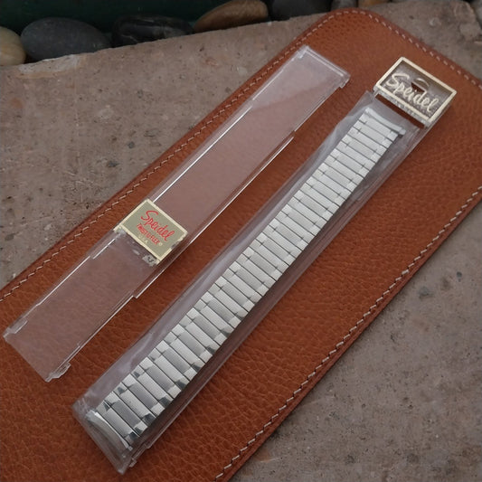 17mm 18mm 19mm Long 1970s Speidel Wide Stainless Steel nos Vintage Watch Band