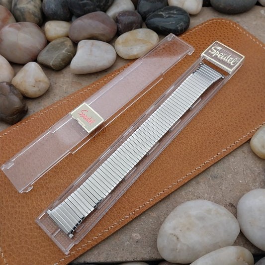Vintage Speidel 1970s Stainless Steel 18mm 20mm 22mm Unused Classic Watch Band