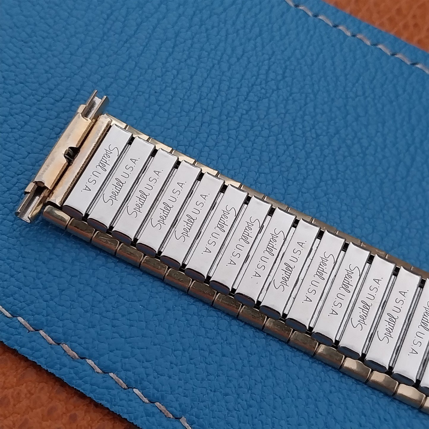 18mm 19mm 20mm Speidel Gold RGP Wide 1970s nos Unused Vintage Watch Band