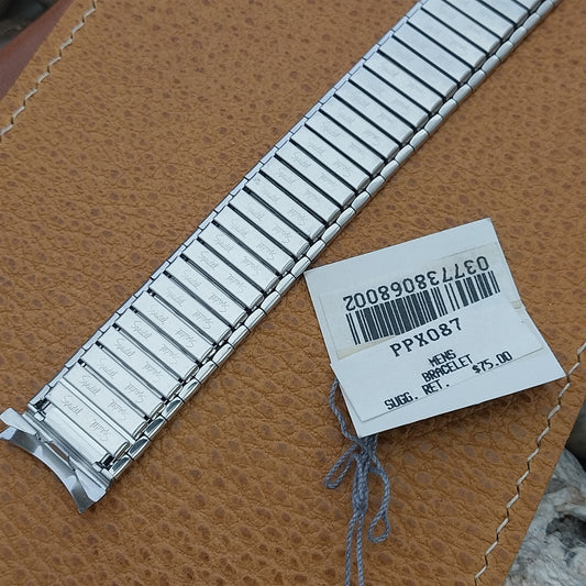 Vintage Pulsar Speidel USA 18mm Stainless Steel nos Unused Watch Band