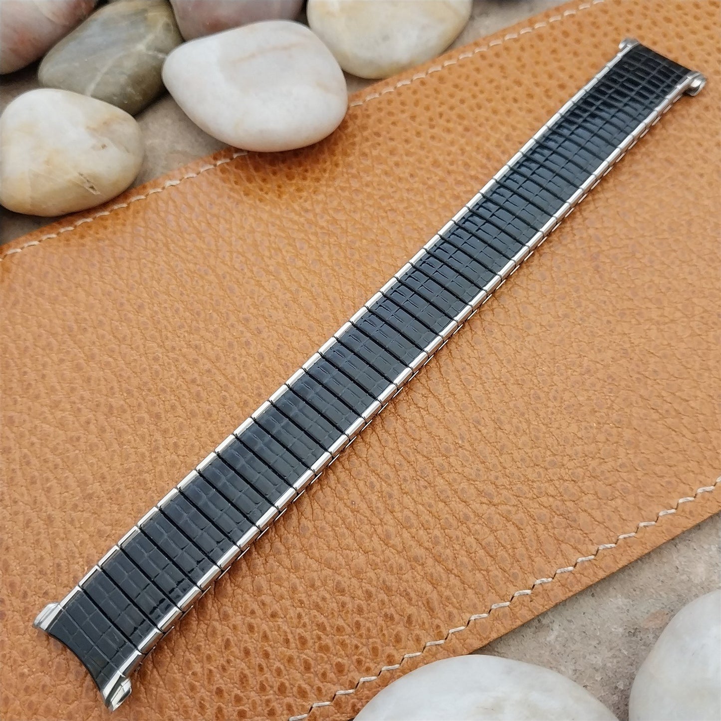 19mm 18mm 1970 Long Speidel Stainless Steel Romunda Unused Vintage Watch Band