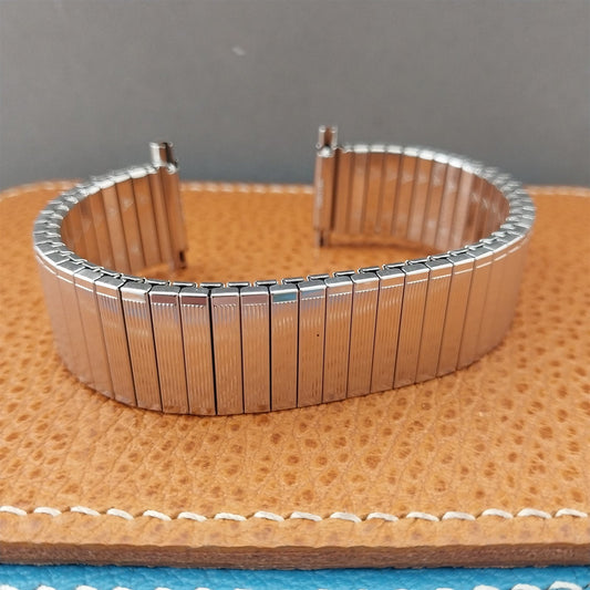 JB Champion Stainless Steel nos 1970s Vintage Watch Band 18mm 19mm 20mm 22mm