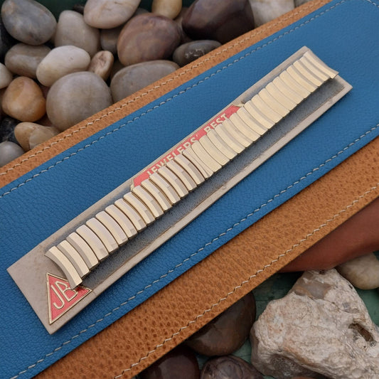 19mm 18mm 12k Gold-Filled JB Champion Saratoga Unused 1950s Vintage Watch Band