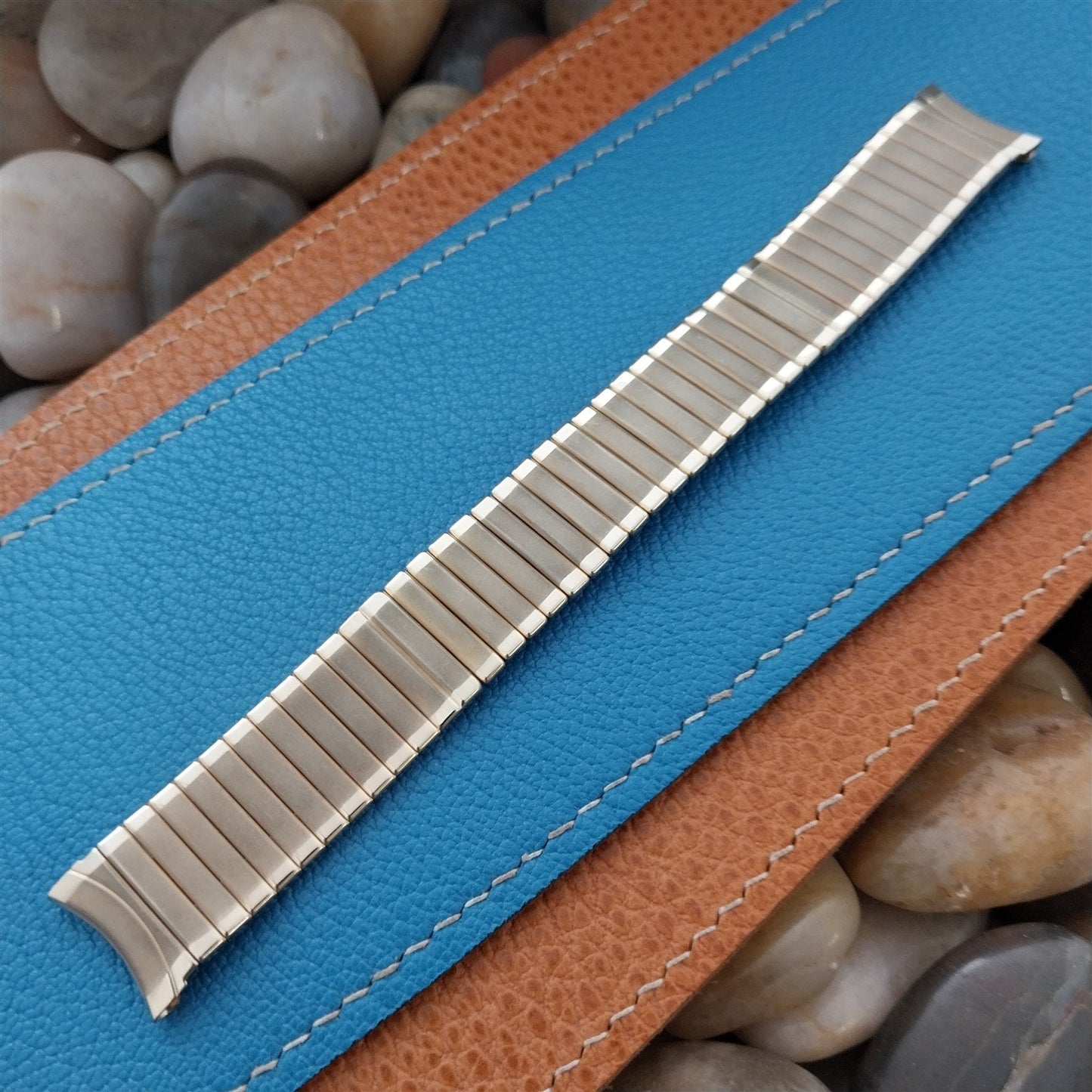 1950s Yellow Gold-Fill JB Champion mcm 17.2mm Unused Classic Vintage Watch Band