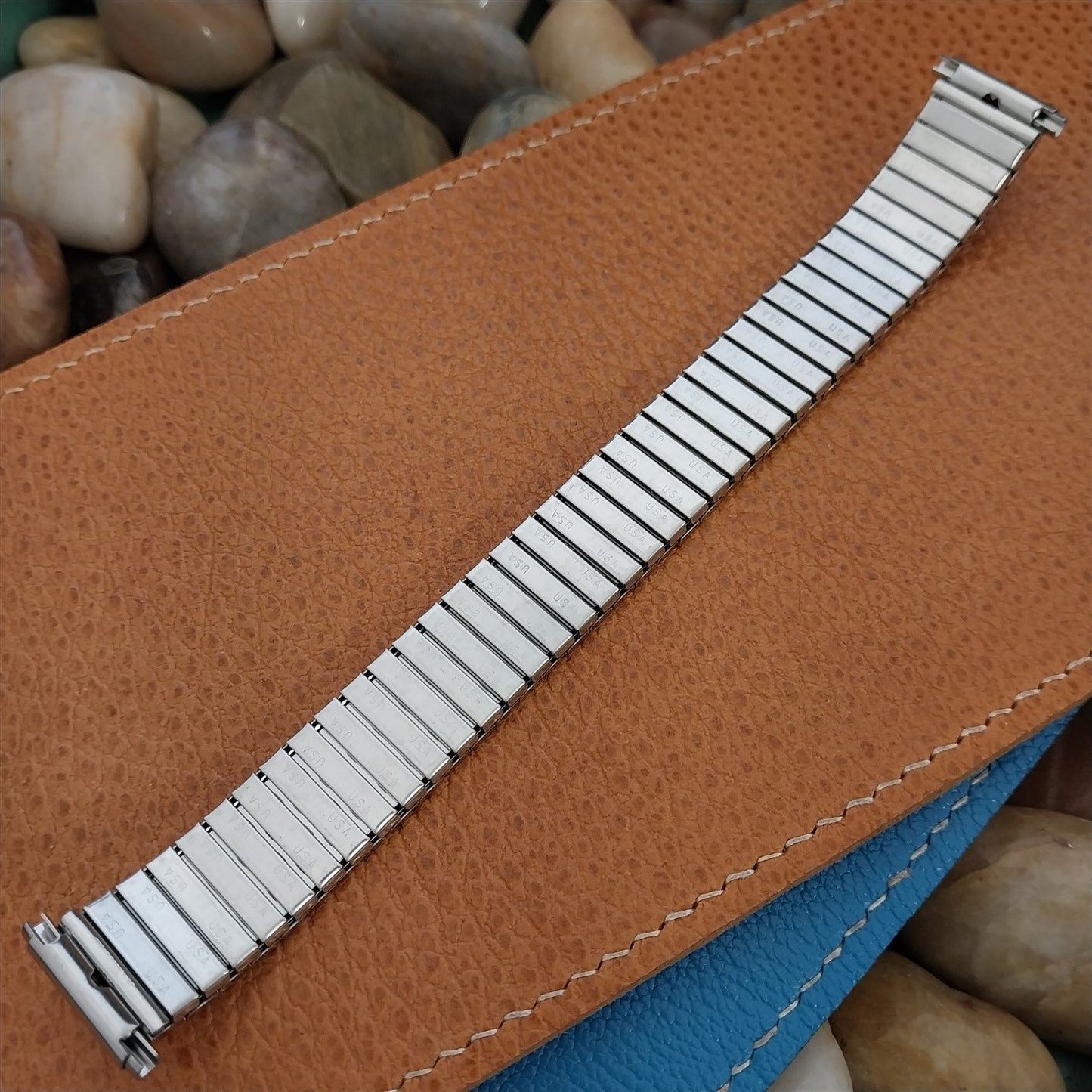 16mm 18mm 19mm 1970s nos Speidel Twistoflex Stainless Steel Unused Watch Band