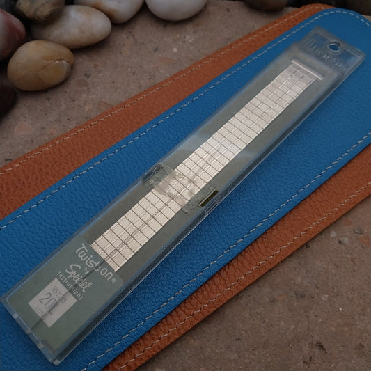 Vintage 19mm 18mm 16mm Gold-Tone Speidel USA Expansion Unused Classic Watch Band