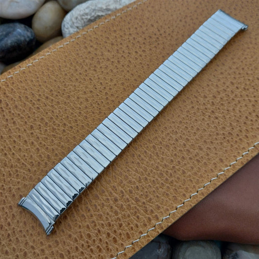 19mm 18mm Kreisler 1960s USA Stainless Steel DuraFlex Unused Vintage Watch Band