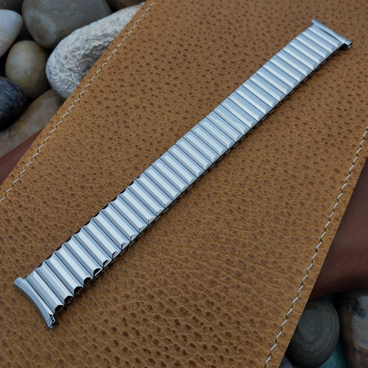 1970 Speidel Fullback Stainless Steel 19mm 18mm 16mm Unused Vintage Watch Band