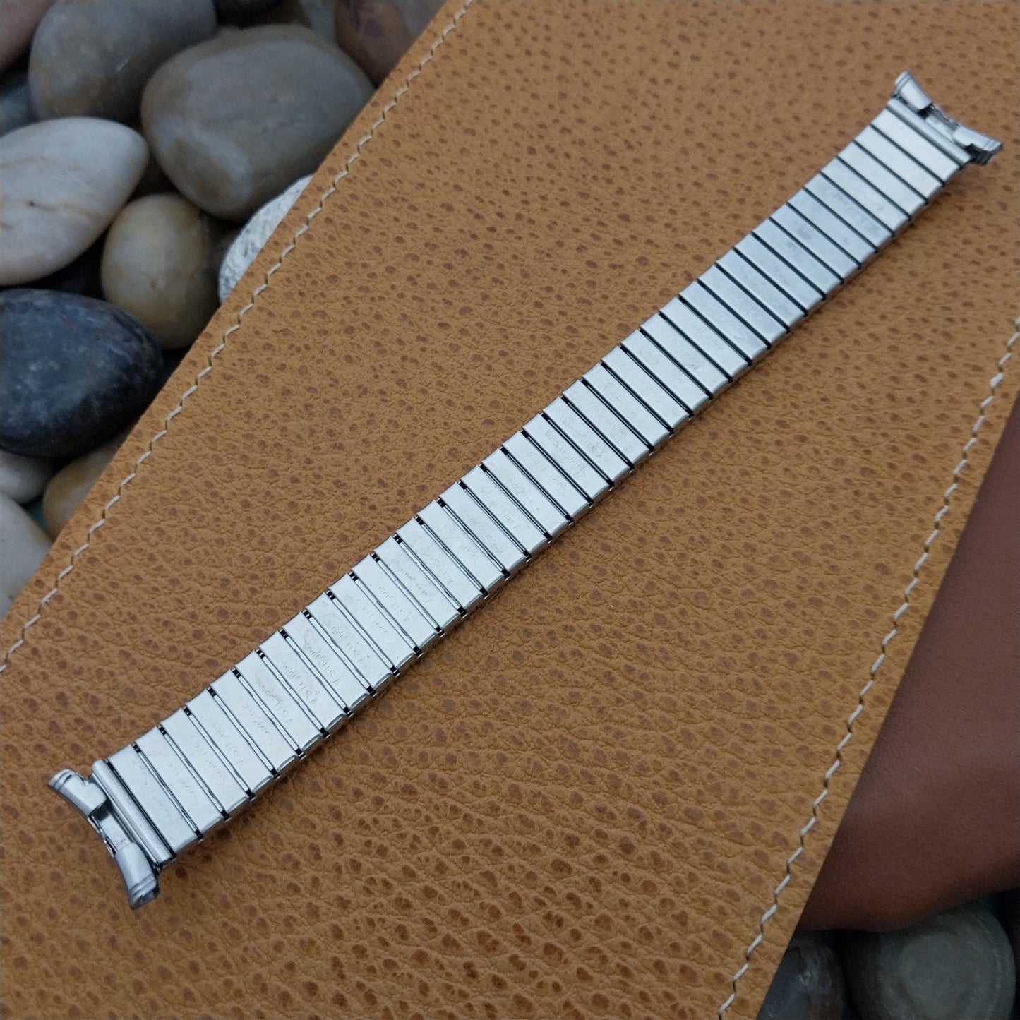 1960s Speidel Atlantis Stainless Steel Classic Twistoflex Vintage Watch Band