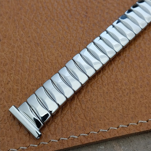Vintage 1950s 5/8" Foster Classic Stainless Steel Expansion Unused Watch Band