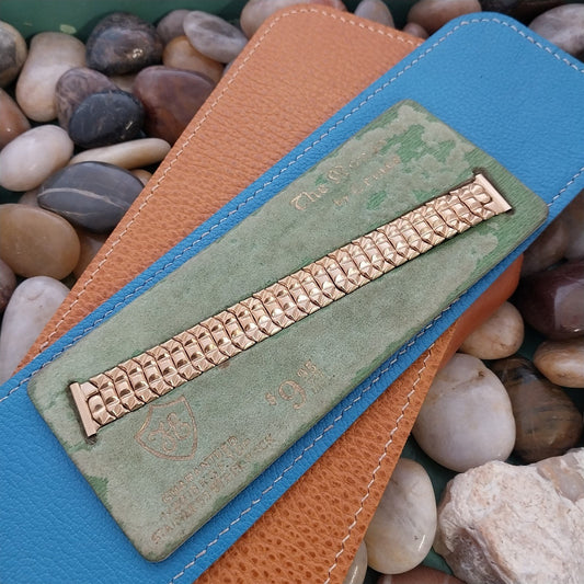 5/8" Ermer Gold-Filled The Monarch short nos Unused 1950s Vintage Watch Band
